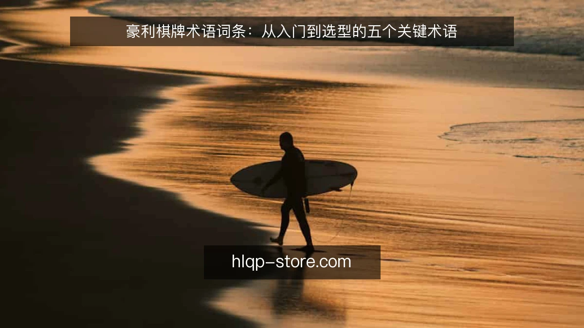 豪利棋牌术语词条：从入门到选型的五个关键术语